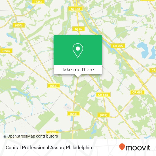 Capital Professional Assoc map