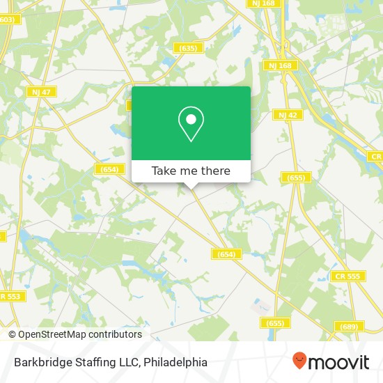 Barkbridge Staffing LLC map