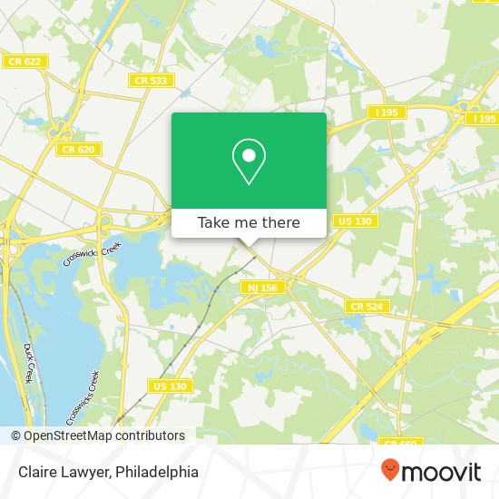 Claire Lawyer map