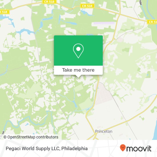 Mapa de Pegaci World Supply LLC