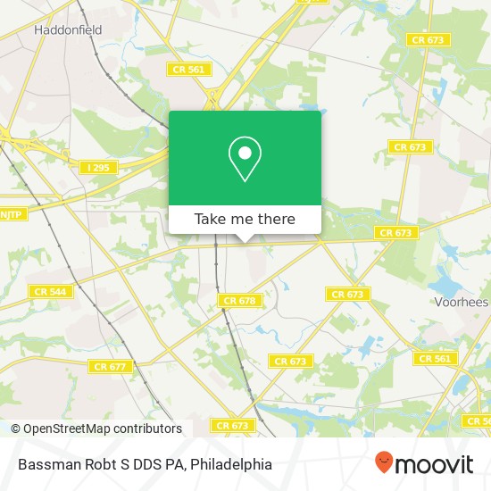 Bassman Robt S DDS PA map