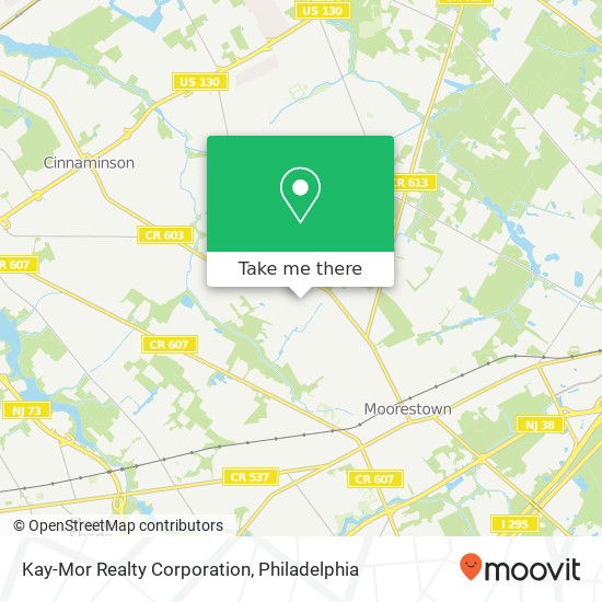 Kay-Mor Realty Corporation map