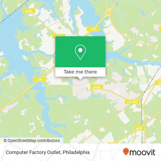 Mapa de Computer Factory Outlet