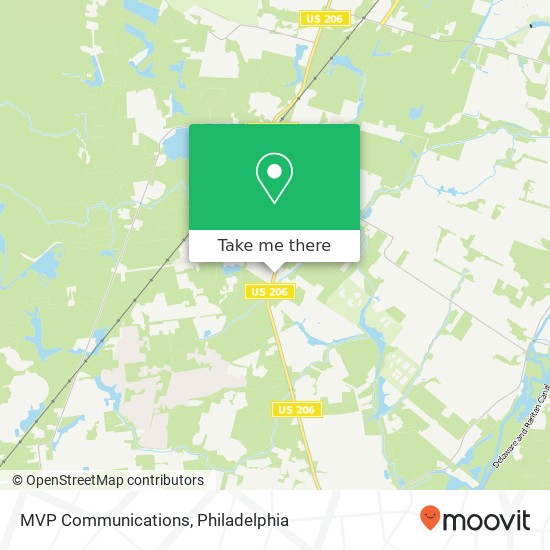 MVP Communications map