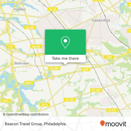 Beacon Travel Group map