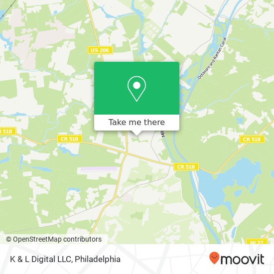 Mapa de K & L Digital LLC