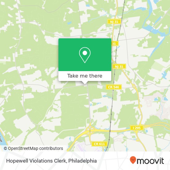 Mapa de Hopewell Violations Clerk
