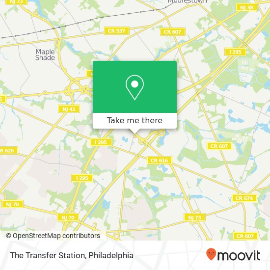 Mapa de The Transfer Station