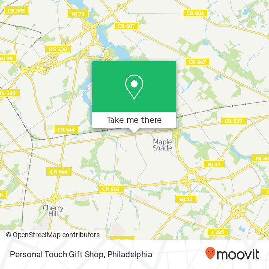 Mapa de Personal Touch Gift Shop