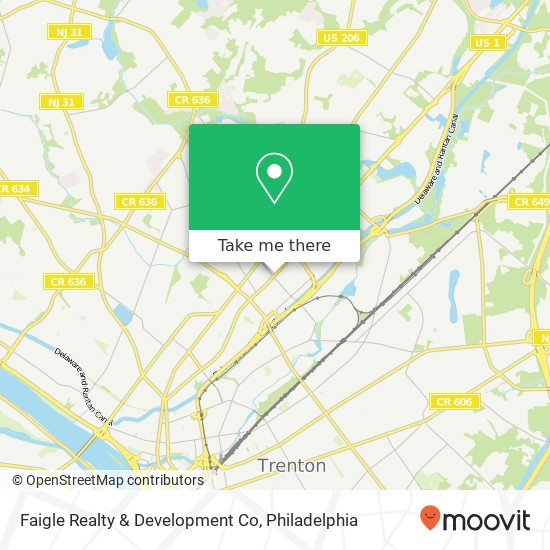 Faigle Realty & Development Co map