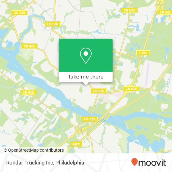 Mapa de Rondar Trucking Inc