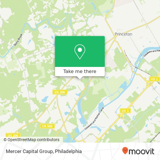 Mercer Capital Group map