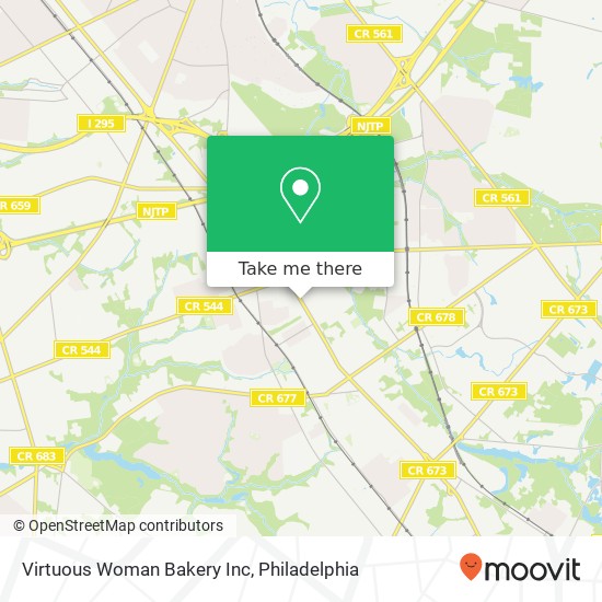 Mapa de Virtuous Woman Bakery Inc