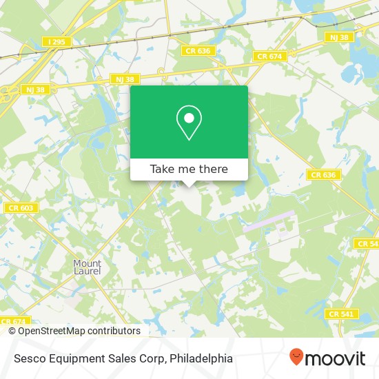 Sesco Equipment Sales Corp map
