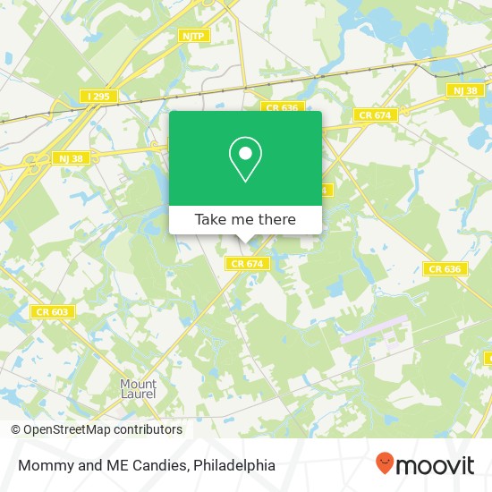 Mommy and ME Candies map