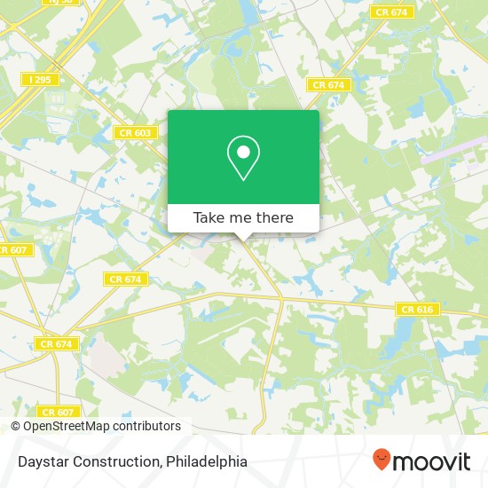 Daystar Construction map