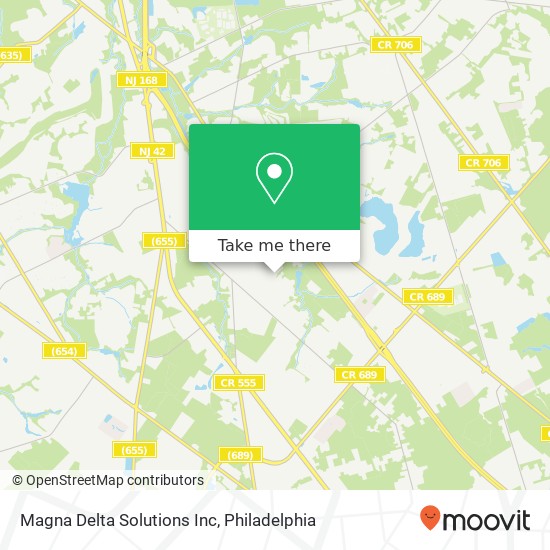Magna Delta Solutions Inc map