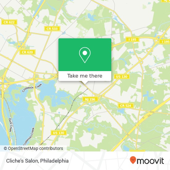 Mapa de Cliche's Salon
