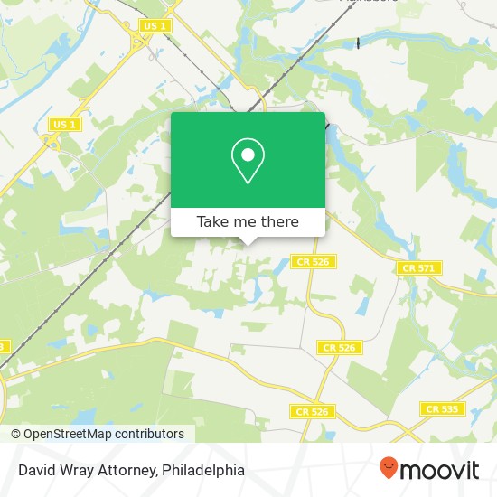 David Wray Attorney map