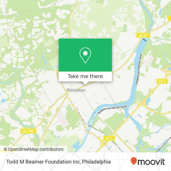 Mapa de Todd M Beamer Foundation Inc