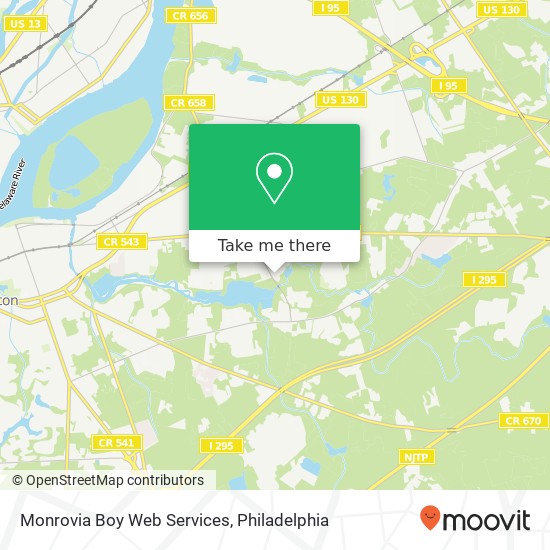 Monrovia Boy Web Services map