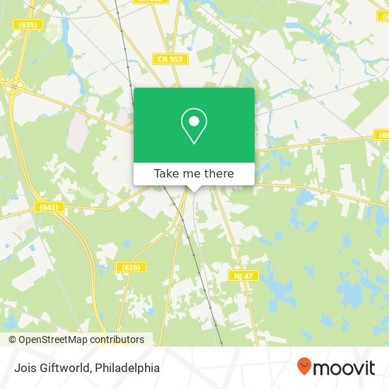 Jois Giftworld map