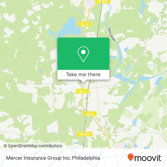 Mercer Insurance Group Inc map