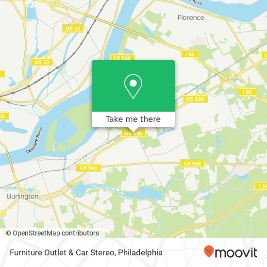 Furniture Outlet & Car Stereo map