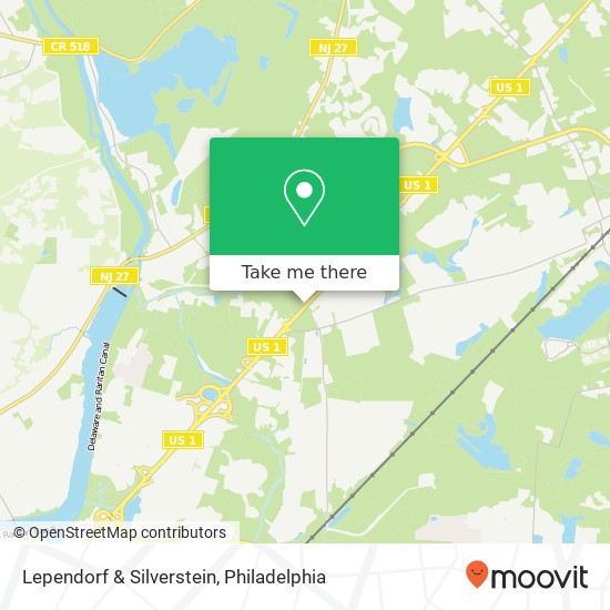 Mapa de Lependorf & Silverstein