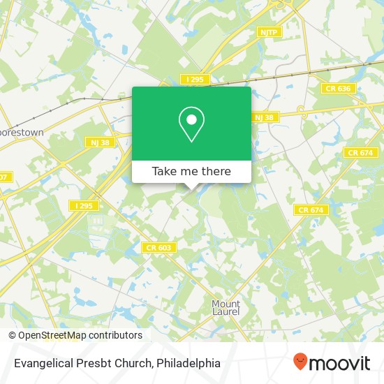 Evangelical Presbt Church map