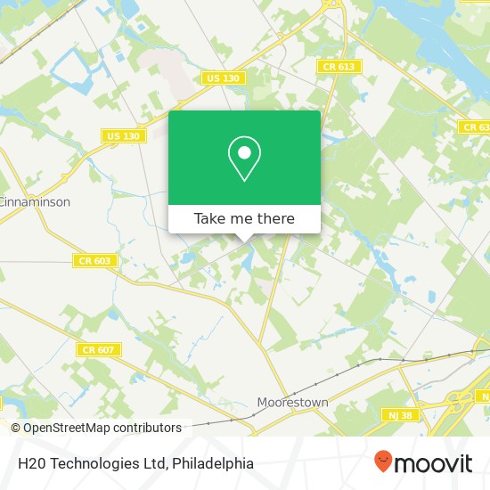 H20 Technologies Ltd map