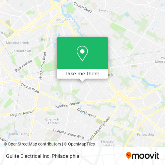 Mapa de Gulite Electrical Inc