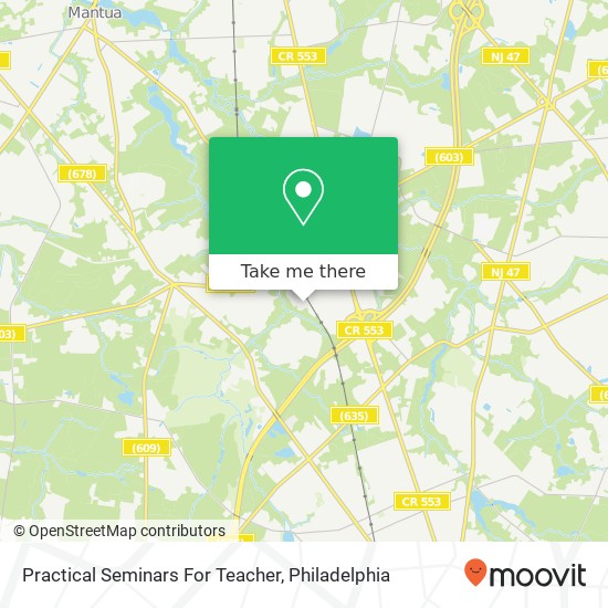Practical Seminars For Teacher map