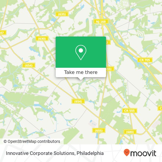 Innovative Corporate Solutions map