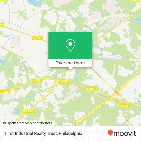 First Industrial Realty Trust map