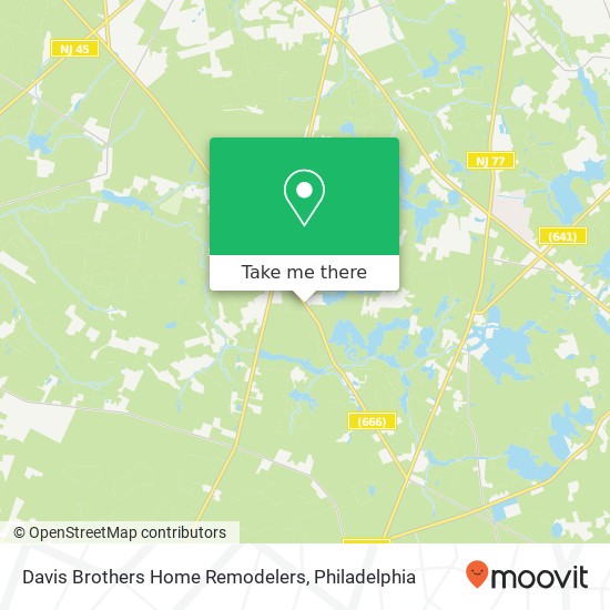 Mapa de Davis Brothers Home Remodelers