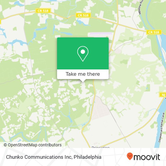 Chunko Communications Inc map