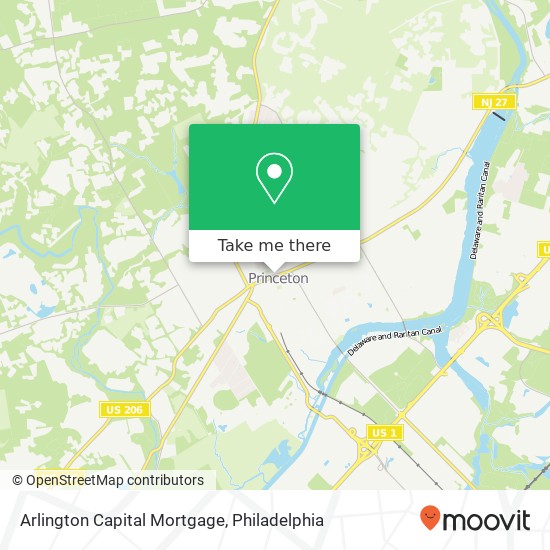 Arlington Capital Mortgage map