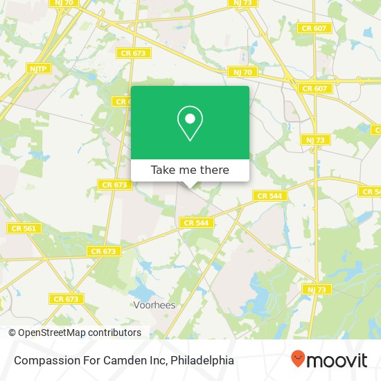 Compassion For Camden Inc map