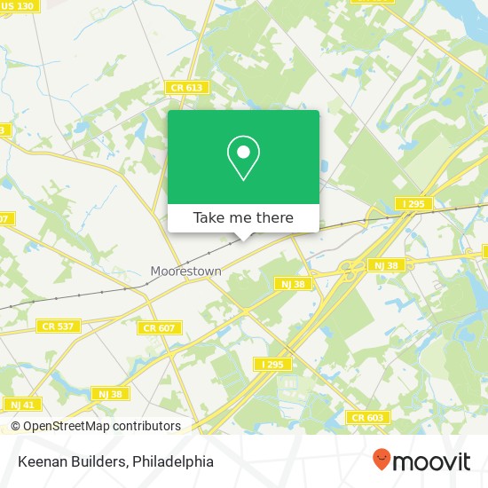 Keenan Builders map