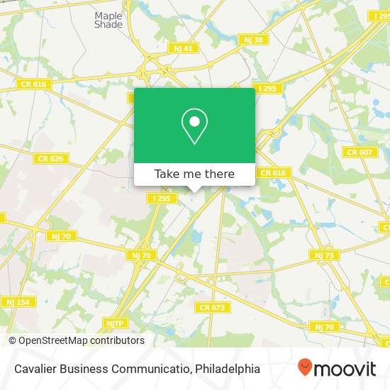 Cavalier Business Communicatio map