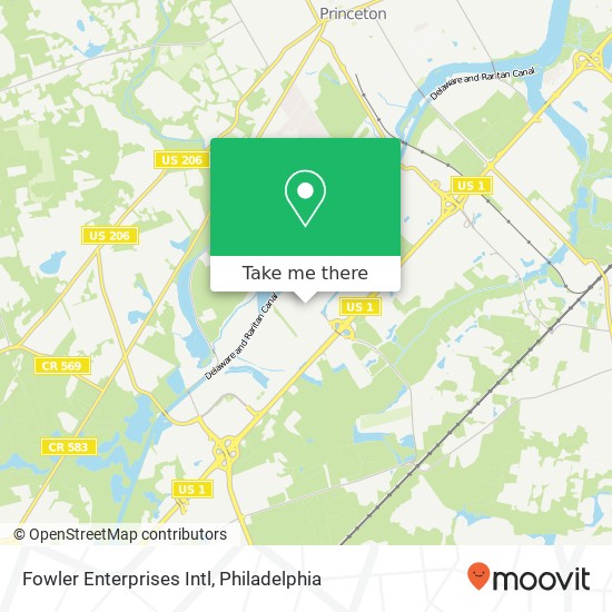 Mapa de Fowler Enterprises Intl
