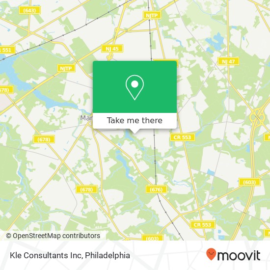 Kle Consultants Inc map