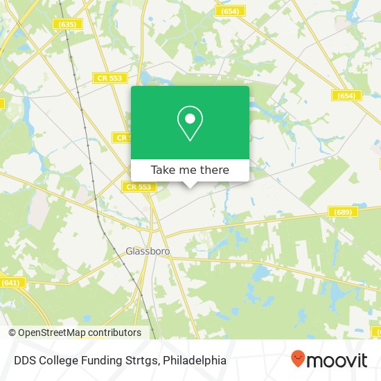 DDS College Funding Strtgs map