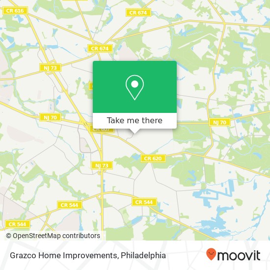 Grazco Home Improvements map