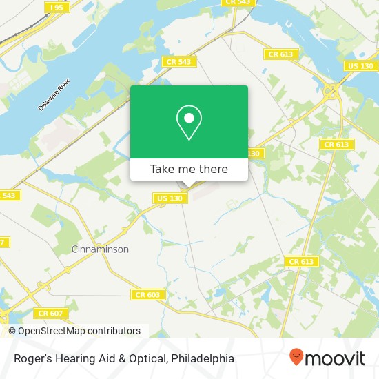 Roger's Hearing Aid & Optical map