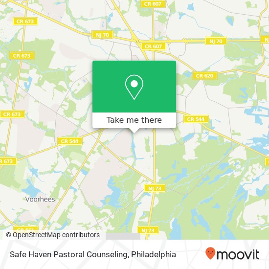 Mapa de Safe Haven Pastoral Counseling