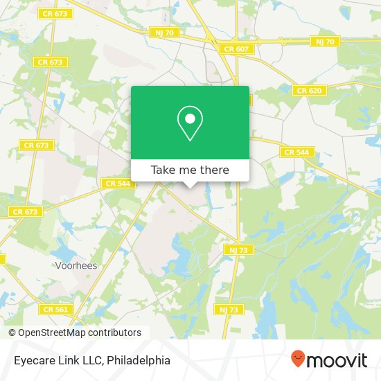 Mapa de Eyecare Link LLC