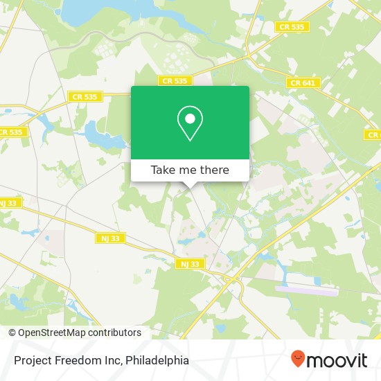 Project Freedom Inc map