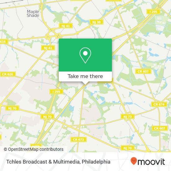 Tchles Broadcast & Multimedia map